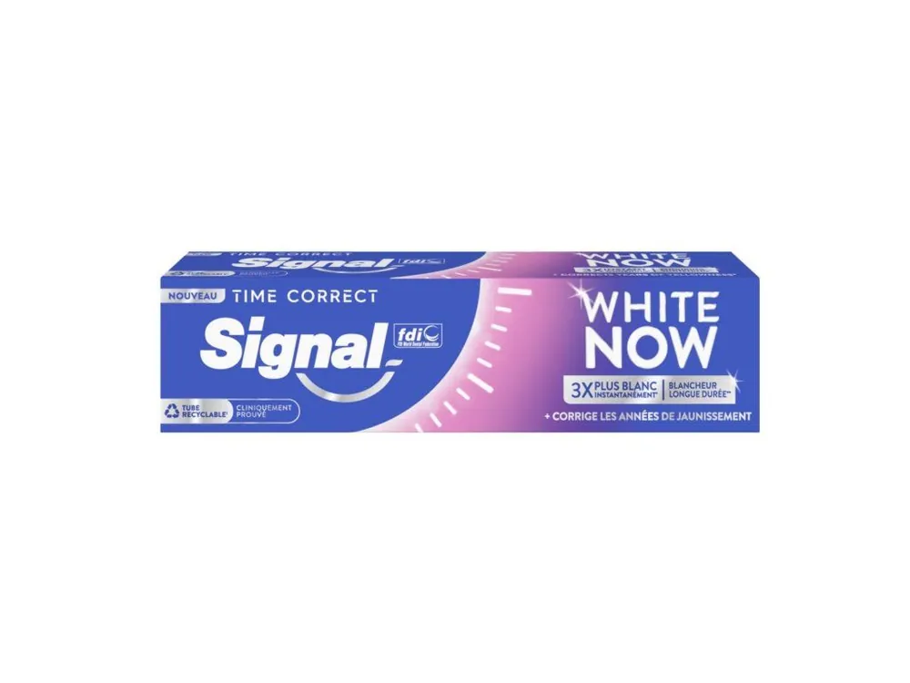 Sleva Signal zubní pasta 75 ml White Now Time Correct