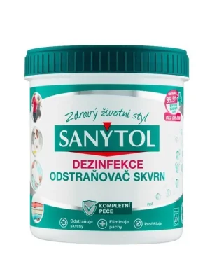Sanytol dezinfekční odstraňovač skvrn 450 g Výprodej