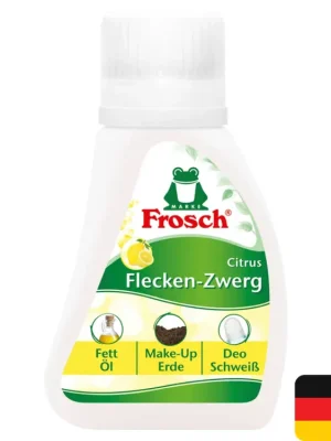 Koupit Online Frosch odstraňovač skvrn 75 ml na olej, tuk, hlínu, make-up, deo, pot atd.