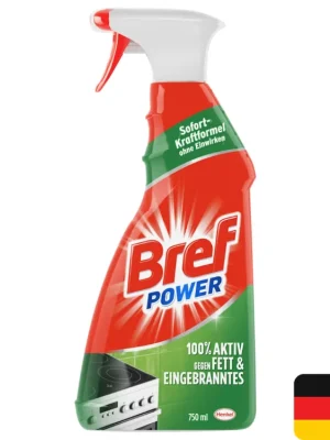 Vysoce Kvalitní Bref Power proti mastnotě a připáleninám 750 ml Fett & Eingebranntes