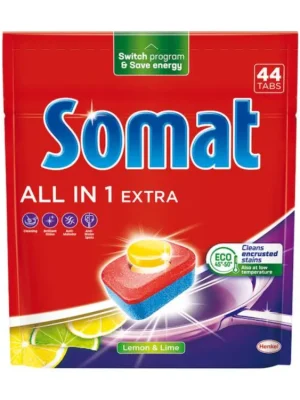 Somat tablety 44 ks All in 1 Extra Lemon & Lime Cenově Výhodný