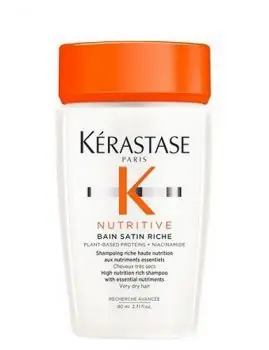 Kup Teď KÉRASTASE Nutritive Bain Satin Riche 80ml - vyživující šampon pro velmi suché vlasy