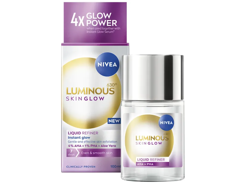 Rychlé Dodání Nivea bezoplachový peeling 100 ml Luminous 630° Skin Glow
