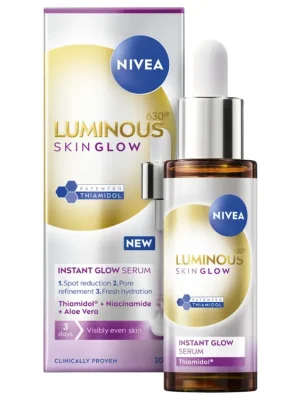Nejprodávanější Nivea sérum 30 ml Luminous 630° Skin Glow