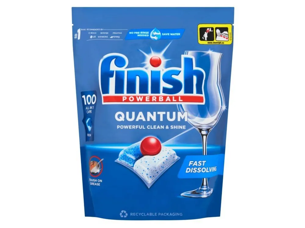 Finish tablety do myčky 100 ks Quantum All in 1 Fresh Značkový