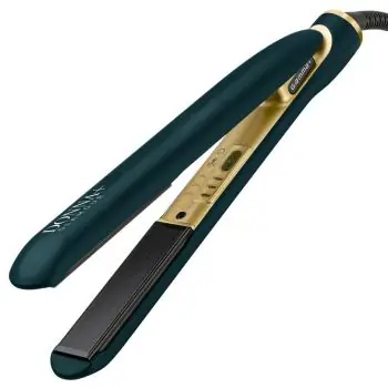 Must-Have GAMMA PIÚ Donna+ GLAMOUR Ottanio - exkluzivní žehlička na vlasy - tyrkysovo zlatá