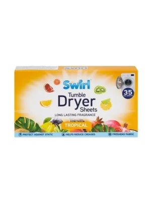 Nízká Cena Swirl ubrousky do sušičky 35 ks Tropical
