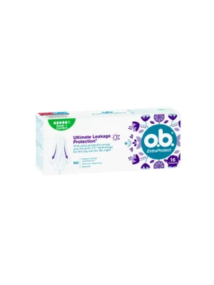 O.B. tampony 16 ks ExtraProtect Super + Comfort Omezená Nabídka