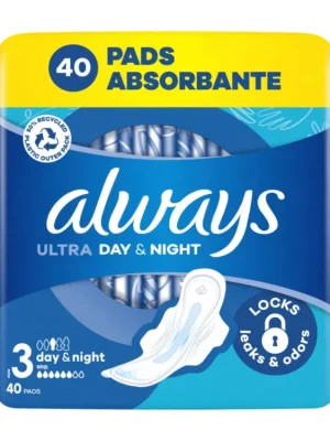 Always vložky 40 ks Ultra Day & Night plus Akce