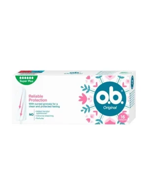 Nová Kolekce O.B. tampony 16 ks Original Super Plus