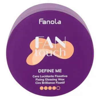 FANOLA Fan Touch Define Me Fixing Glossing Wax 100ml - silně tužící vosk s leskem Kup Teď