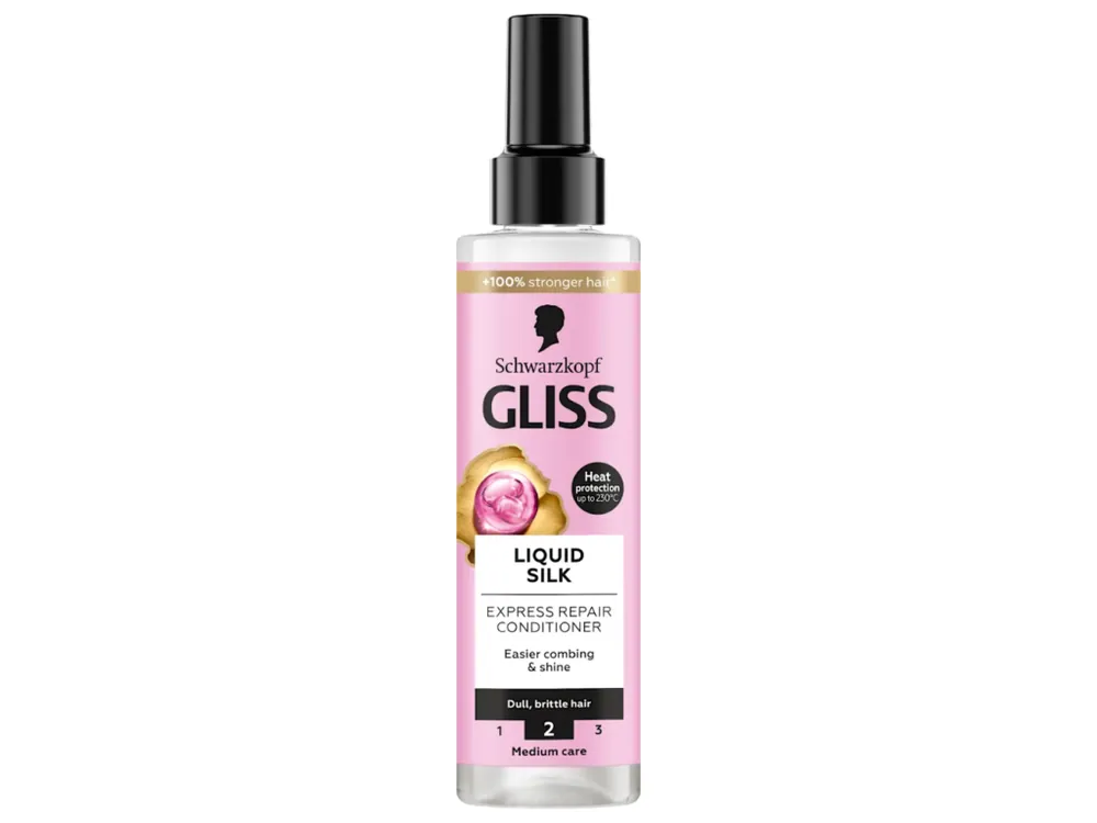 Gliss Express balzám 200 ml Liquid Silk Finální Výprodej