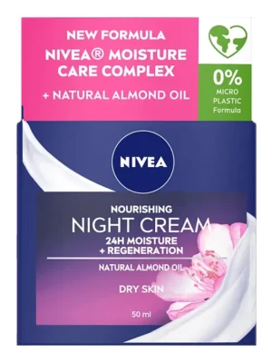Objednat Nyní Nivea noční krém 50 ml Nourishing VýživnýSuchá až citlivá pleť
