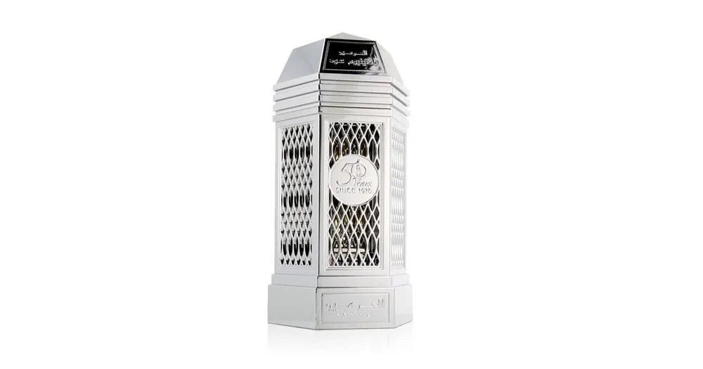 Expresní Doručení Al Haramain 50 Years Platinum Oud Parfém 100 ml UNISEX
