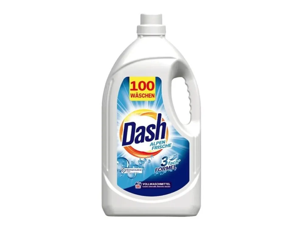 Koupit Online Dash prací gel 100 dávek Universal Alpen Frische 5 l