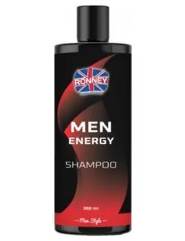 Bezpečná Platba RONNEY Men Energy Shampoo 300ml - Osvěžující šampon na vlasy pro muže