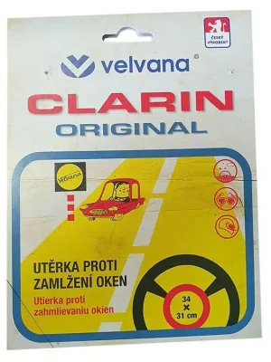 Aktuální Clarin utěrka proti zamlžení oken 1 ks