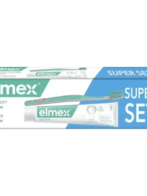 Elmex zubní pasta 75 ml Sensitive + zubní kartáček Horká Nabídka