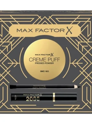 Nejlepší Volba Max Factor dárková sada (řasenka 9 ml + tužka 4 g + pudr 14 g)