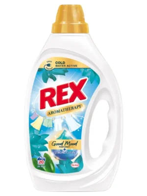 Nakupujte Hned Rex prací gel 20 dávek Aromatherapy Good Mood Lotus 0,9 l