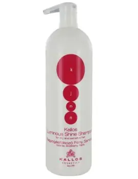 KALLOS KJMN Luminous Shine Shampoo 1000ml - šampon pro suché a citlivé vlasy Cenově Výhodný