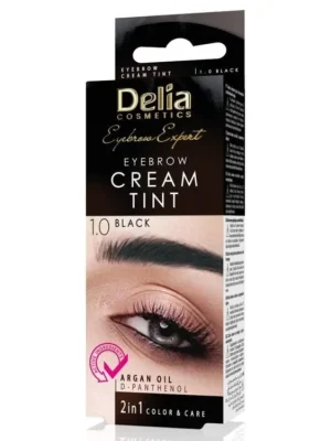 Delia Color Cream barva na obočí černá 30 ml Akční Cena