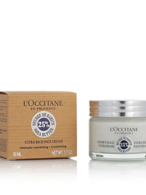 L'Occitane Shea Butter 25% Ultra Rich Face Cream 50 ml Nová Kolekce