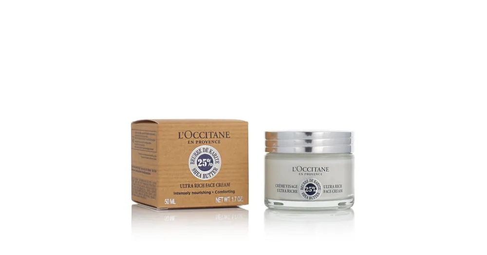 L'Occitane Shea Butter 25% Ultra Rich Face Cream 50 ml Nová Kolekce