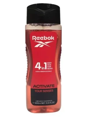 Nejlepší Cena Reebok Men sprchový gel 400 ml Activate Your Senses 4v1