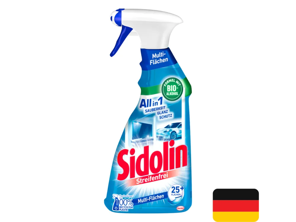 Výhodná Nabídka Sidolin Multi-Flächen 3v1 na povrchy 500 ml