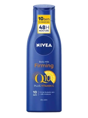 Značkový Nivea tělové mléko 250 ml Q10 + Vitamin C na suchou pokožku