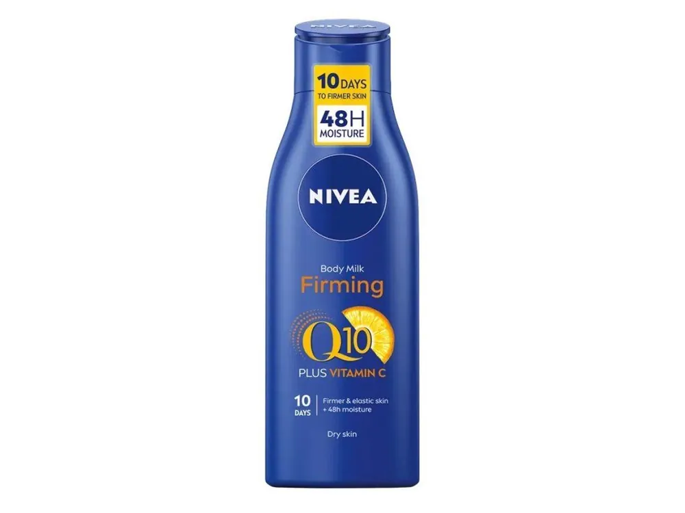Značkový Nivea tělové mléko 250 ml Q10 + Vitamin C na suchou pokožku