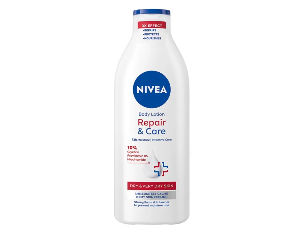 Nivea tělové mléko 400 ml Repair & Care Cenová Bomba