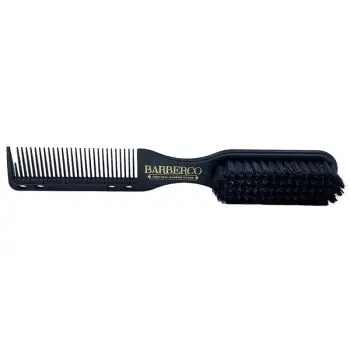 Kup Teď BARBERCO Fade Brush And Comb - hřeben a čisticí kartáček na odstranění vlasů 2v1