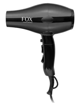 FOX Smart Student Kadeřnický profesionální fén na vlasy 2100W - černý Nová Kolekce