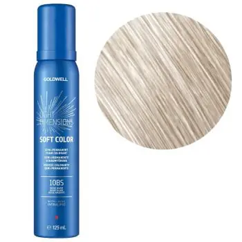 Poslední Šance GOLDWELL Light Dimensions Soft Color 10BS BEIGE SILVER - barevný pěnový přeliv na vlasy 125ml