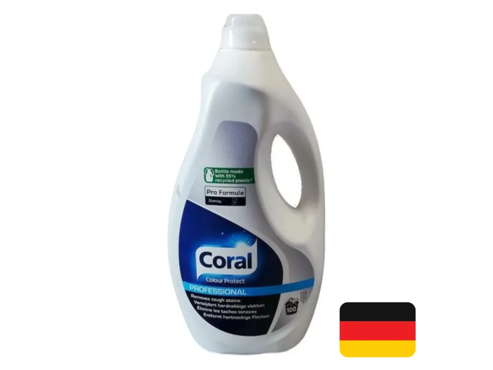 Přímo Od Výrobce Coral prací gel 100 dávek Professional Colour Protect 5 l