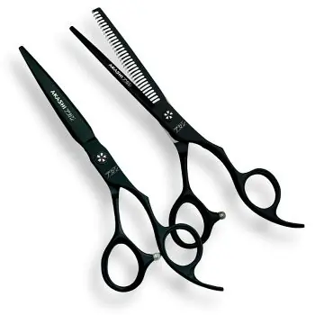 AKASHI Japan LC-SET Black 6,0´- Sada profesionálních japonských kadeřnických nůžek Značkový