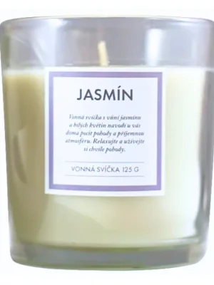 Q-Home vonná svíčka 125 g Jasmín Kup Teď