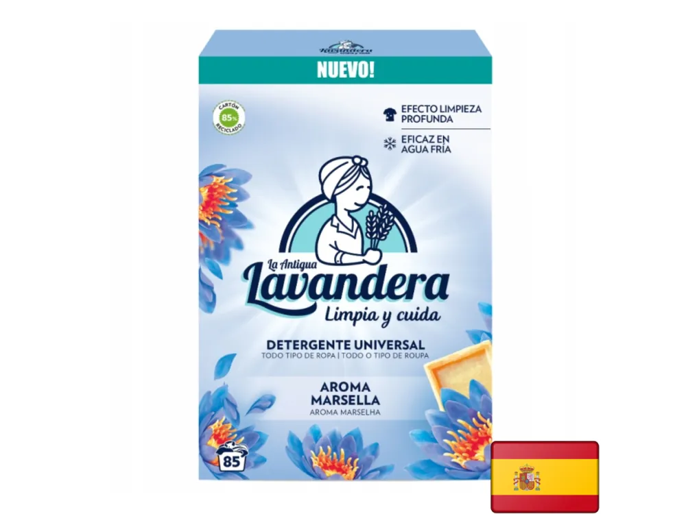 Lavandera prací prášek 85 dávek Aroma Marsella Universal 4,675 kg Akční Cena