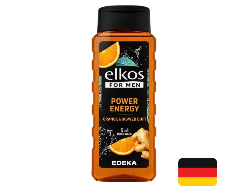 Elkos for Men sprchový gel 400 ml Power Energy 5v1 Nová Kolekce