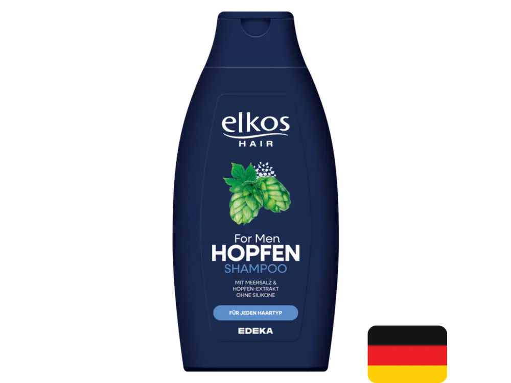 Elkos Hair For Men šampon 500 ml Chmel & mořská sůl Poslední Šance