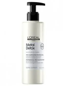 Bezpečná Platba LOREAL Serie Expert Metal Detox Pre-Shampoo Treatment 250ml - před-šamponová péče pro poškozené vlasy