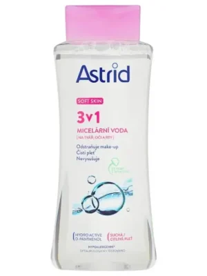 Kup Teď Astrid micelární voda 400 ml Aqua Biotic 3v1 suchá/citlivá pleť