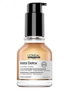 LOREAL Serie Expert Metal Detox Concentrated Oil 50ml - koncentrovaný ochranný olej na vlasy Výprodej