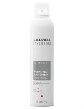 GOLDWELL StyleSign Working Hairspray 300ml - středně tužící lak s vysokým leskem Ověřený