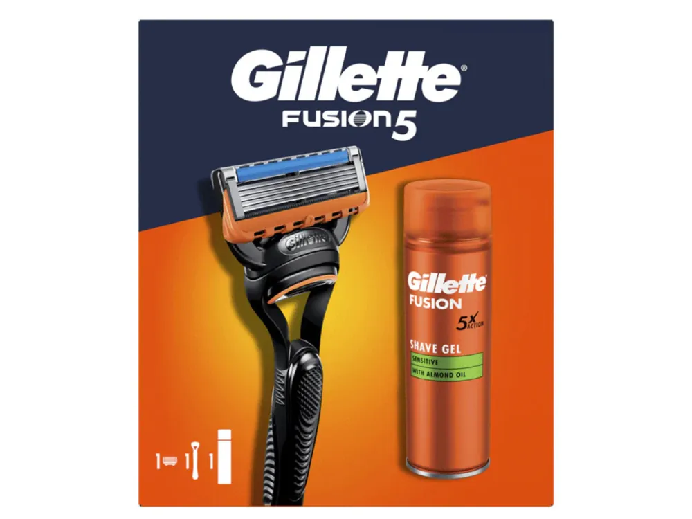 Gillette dárková sada Fusion5 (strojek + gel 200 ml) Objednat Nyní
