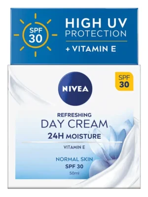 Objednat Nyní Nivea denní krém 50 ml Hydratační pro normální pleť SPF 30Normální pleť