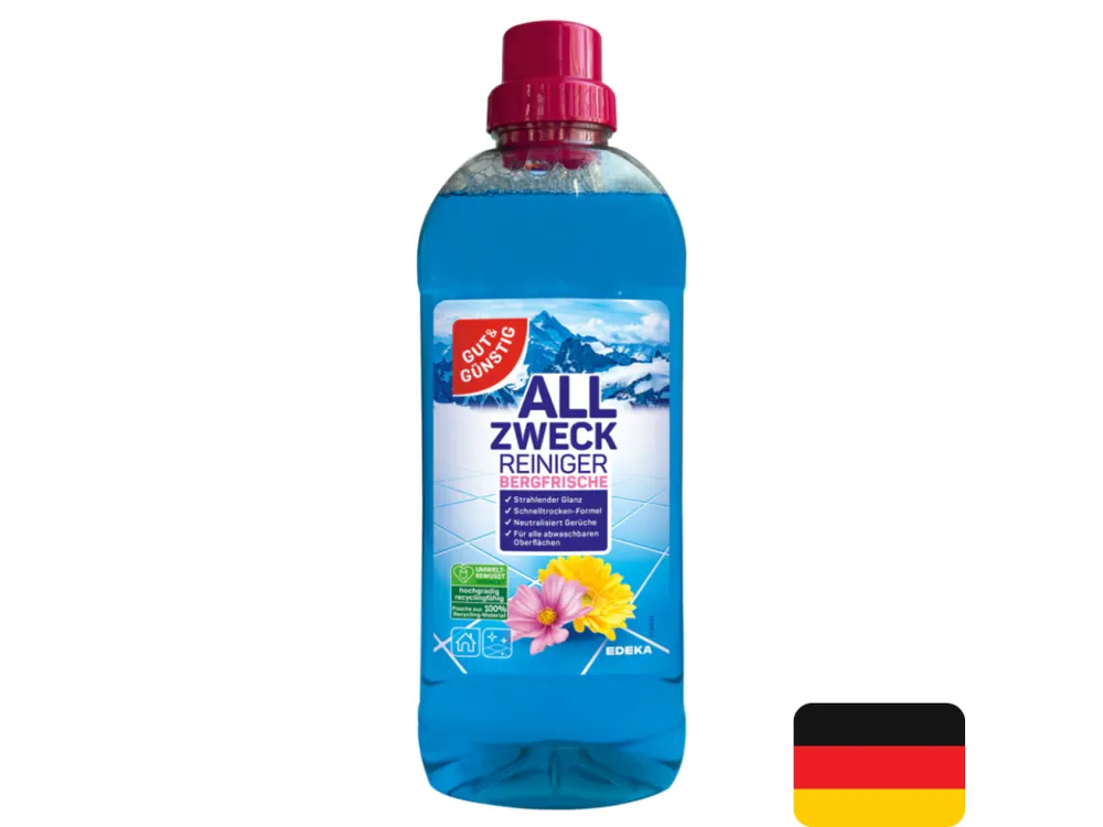 Gut & Günstig univerzální čistič 1 l Bergfrische Bezpečná Platba