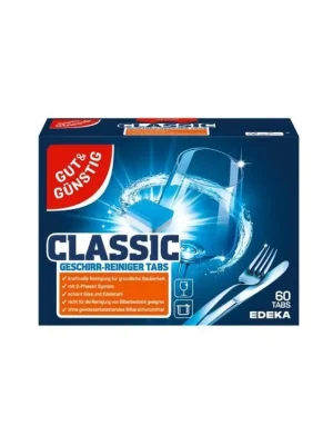 Gut & Günstig tablety do myčky 60 ks Classic Ověřený